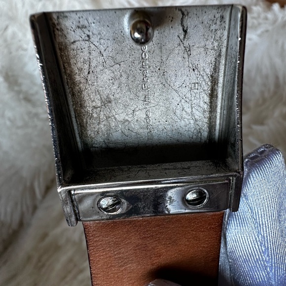 LV Mononogram Belt with Silver Hardware - Picture 7 of 8